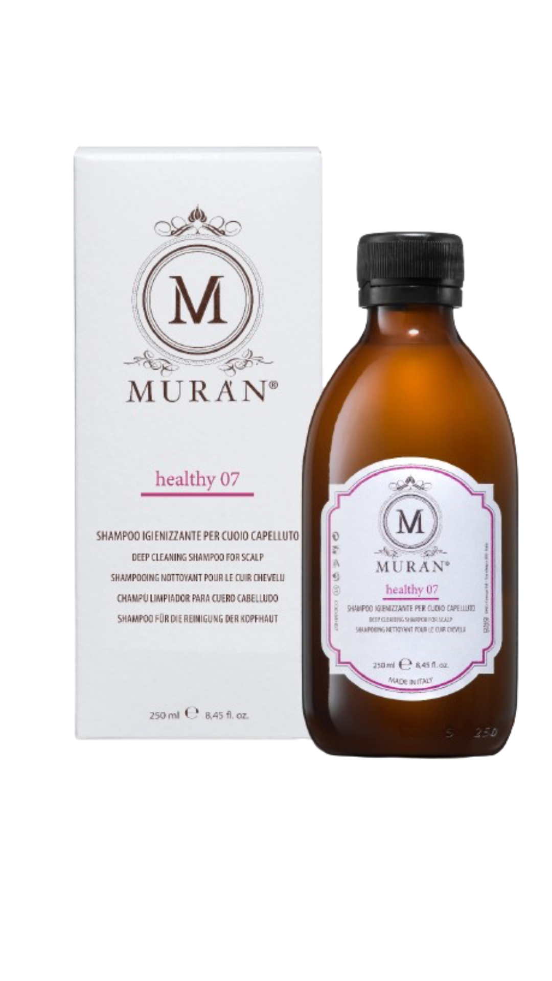 Muran Healthy 07 Champú para la limpieza profunda del cuero cabelludo 250 ml