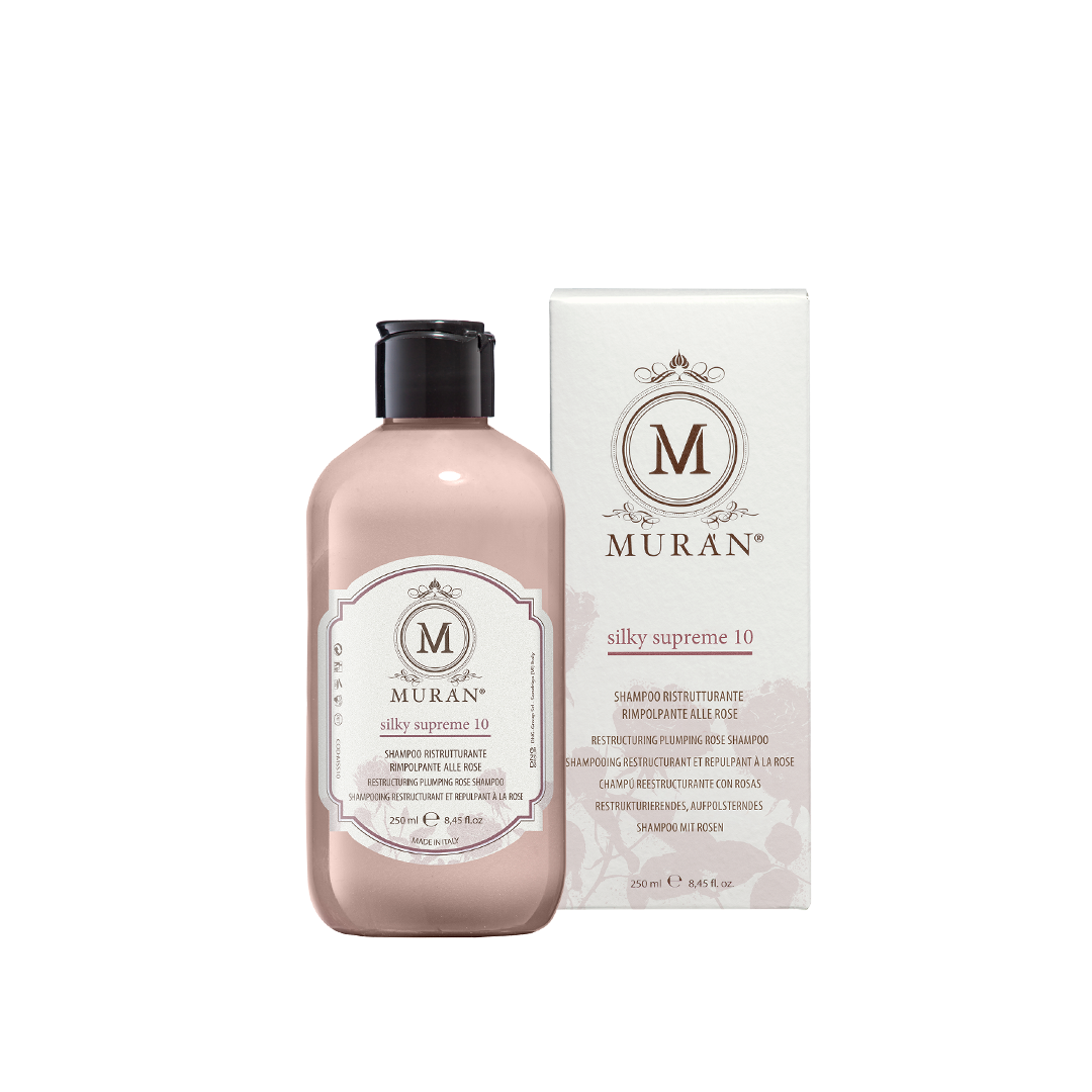 Muran Silky Supreme 10 Champú para restaurar y dar volumen al cabello 250 ml